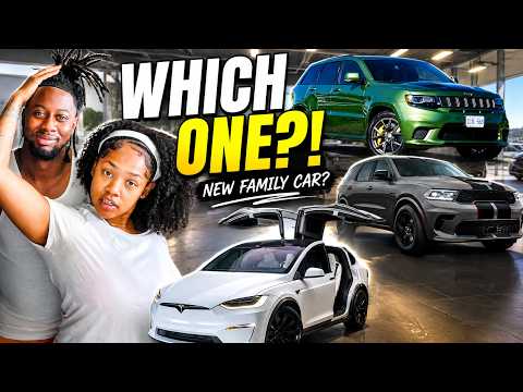 Tesla or Trackhawk Jeep ? The Reality of Buying a Family Car... | The Daily Hustle EP. 12