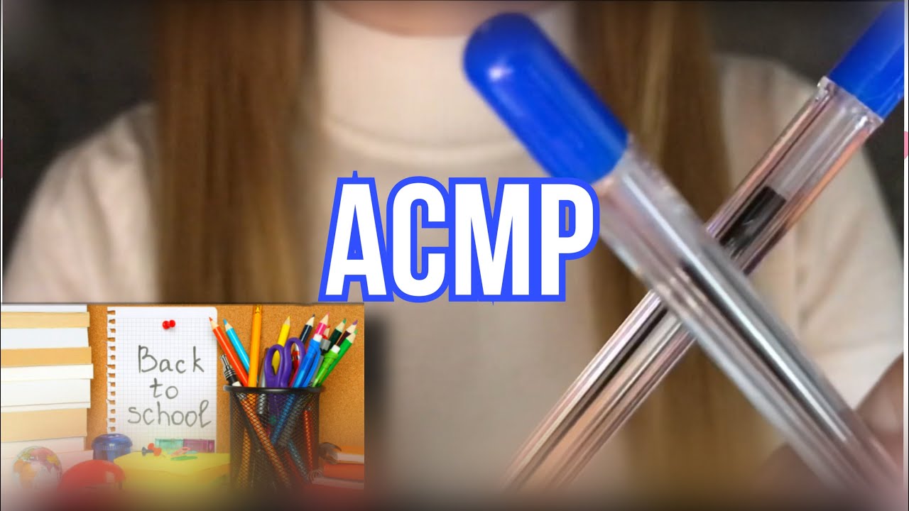 АСМР/ BACK TO SCHOOL 🏫 ✏️🎓/
