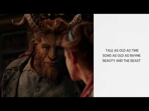 Beauty And The Beast  - Ariana Grande &  John Legend (Official Video Lyrics)