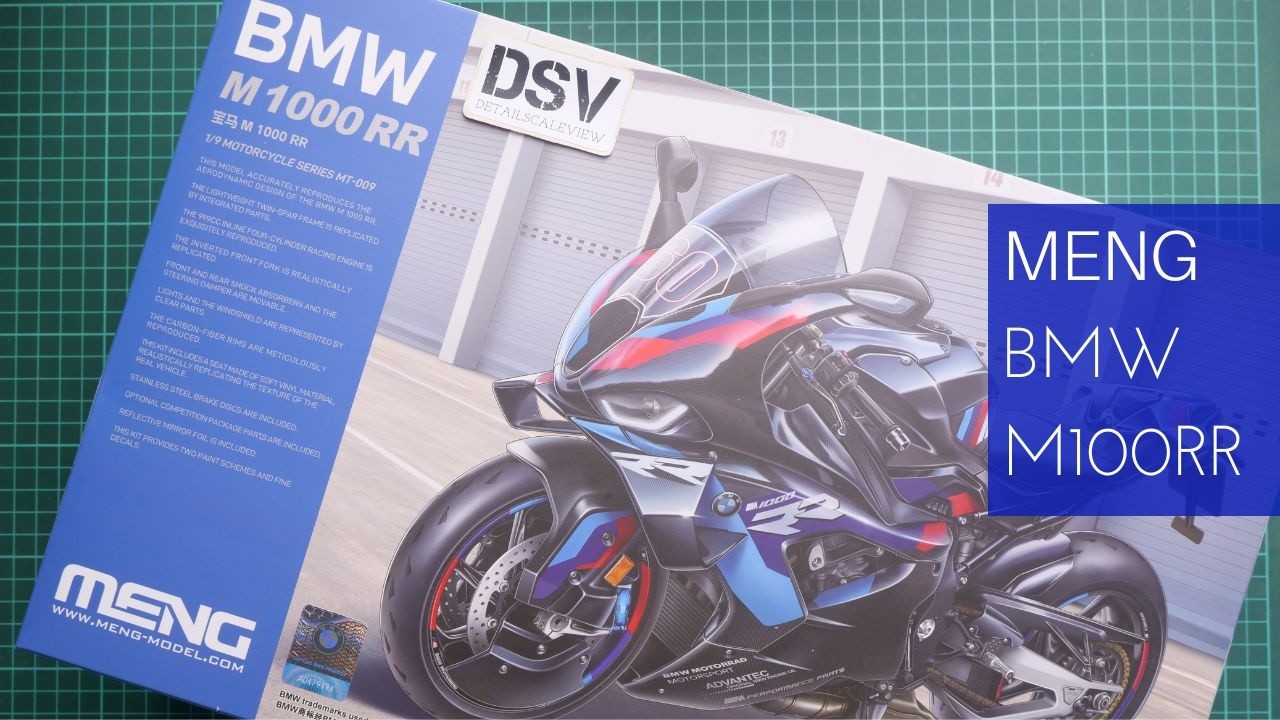 Is the Meng 1/9 BMW M1000RR Worth It? In-Depth Model Kit Review