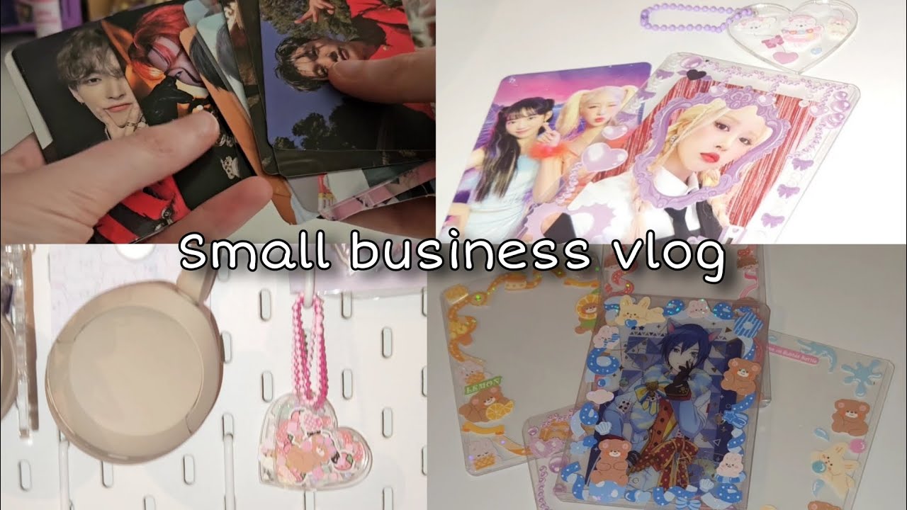 Small business vlog | Taking pics & ASMR
