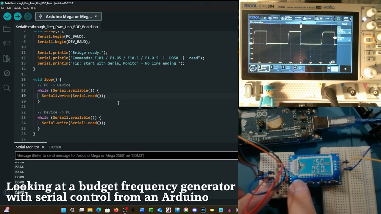 Looking at a budget frequency generator with serial control from an ...
