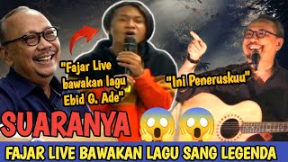 LIVE HARI INI FAJAR SADBOY NYANYIKAN LAGU LEGENDARIS EBID G ADE SUARA FAJAR BIKIN MERINDING 😱