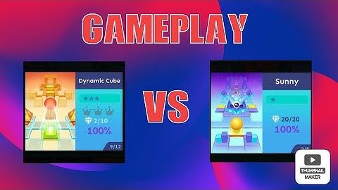 rolling sky levels Dynamic cube and Sunny