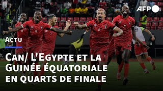 Foot/CAN: l'Egypte et la Guinée équatoriale qualifiées pour les quarts | AFP