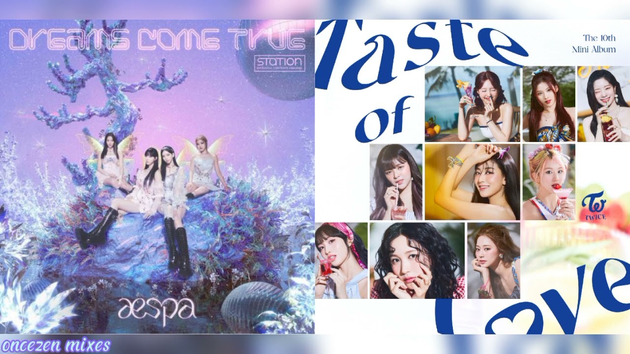 TWICE X aespa - Alcohol-Free X Dreams Come True (Mashup)