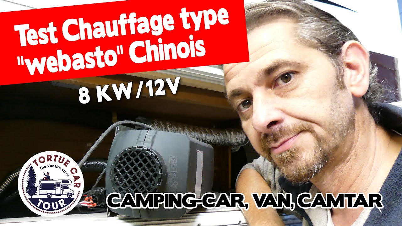 Installation d'un chauffage au gasoil notre test pour camion / van camping  car. 