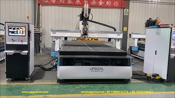 New  2100*4100mm Woodworking Automatic Tools Changing ATC CNC Router with HITECH Spindle
