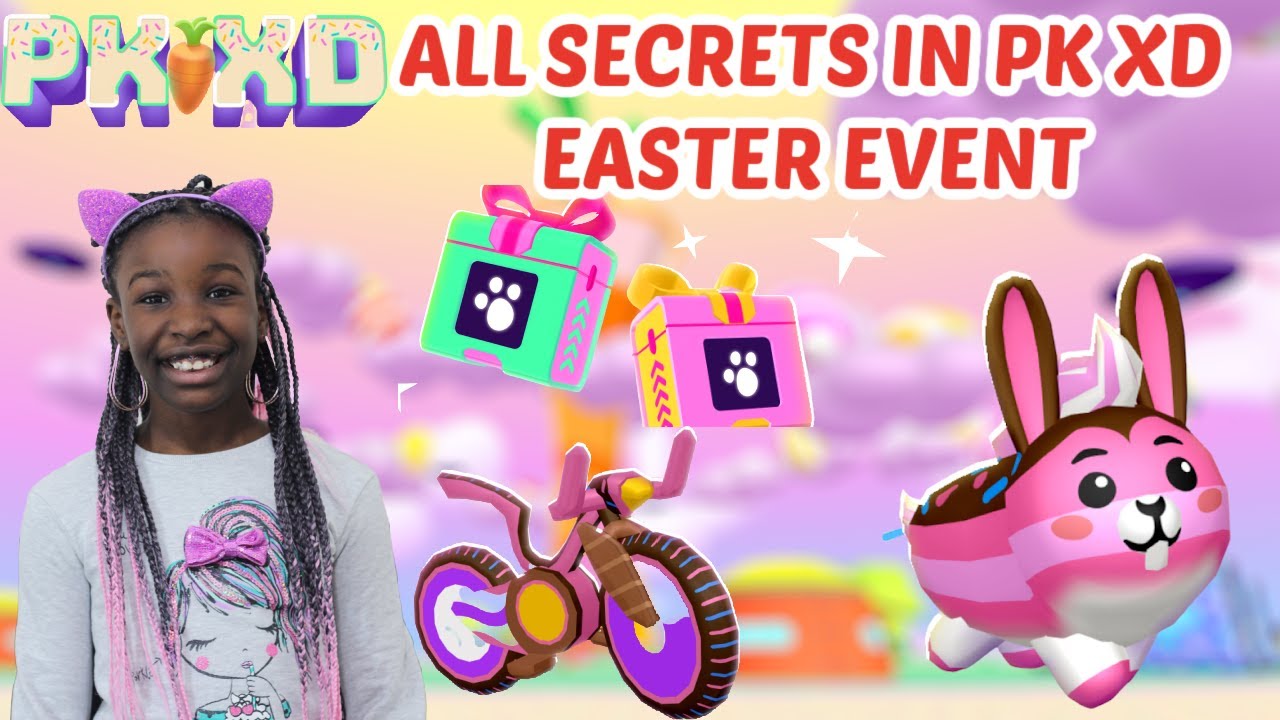ALL SECRETS IN PK XD EASTER UPDATE 2022 YouTube