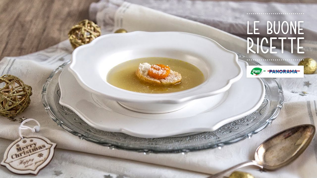 Brodo di cappone - LE BUONE RICETTE DI PAM E PANORAMA