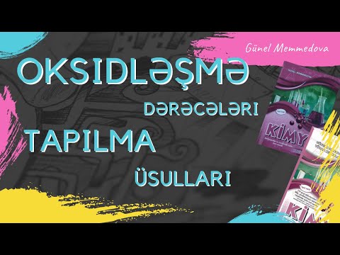 Video: Kimyada oksidləşmə sayı nədir?