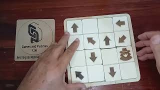 The Elusive Spy - The Slippery Spy - 1001 Old and New Board Games of the World screenshot 2