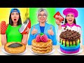 Me vs Grandma Cooking Challenge | Crazy Challenge by Multi DO Challenge