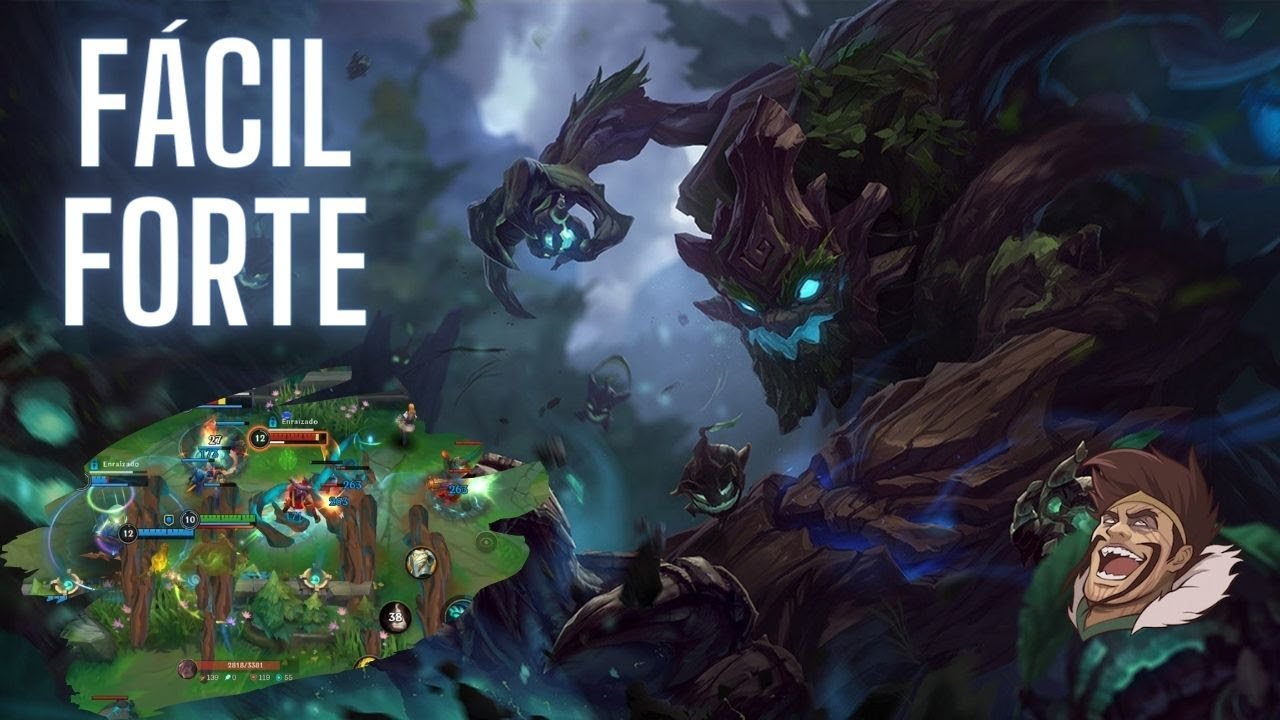 MAOKAI SUPORTE É UM BONECÃO, QUERO MAIS - MAOKAI VS LUX - LoL WILD RIFT ...