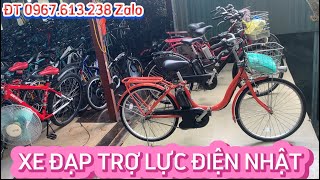 4 mẫu xe đạp thể thao trợ lực điện nhật. lh 0967613238 zalo