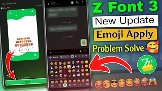 Z Font 3 Emoji Apply Problem Solve 🔥😁 | Z Font 3 Emoji Apply Problem Solve on Vivo & IQoo Phone's screenshot 2