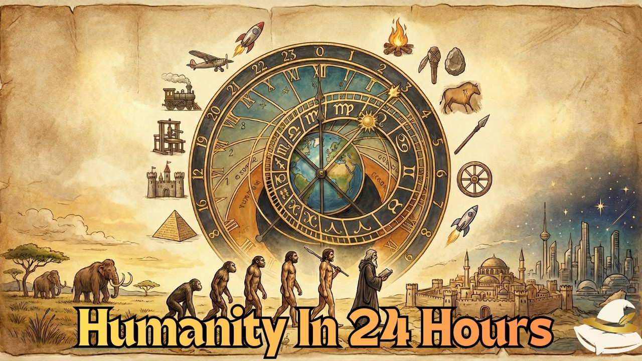 The Entire History of Humanity in 24 Hours (Sleep Story)