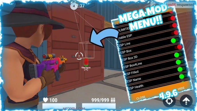 Hide Online  Mega MOD Menu!! - 2022 Best MOD APK! - Unlimited