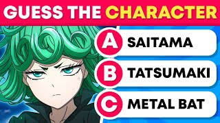 Can You Guess The One Punch Man Character❓ One Punch Man Quiz 👊