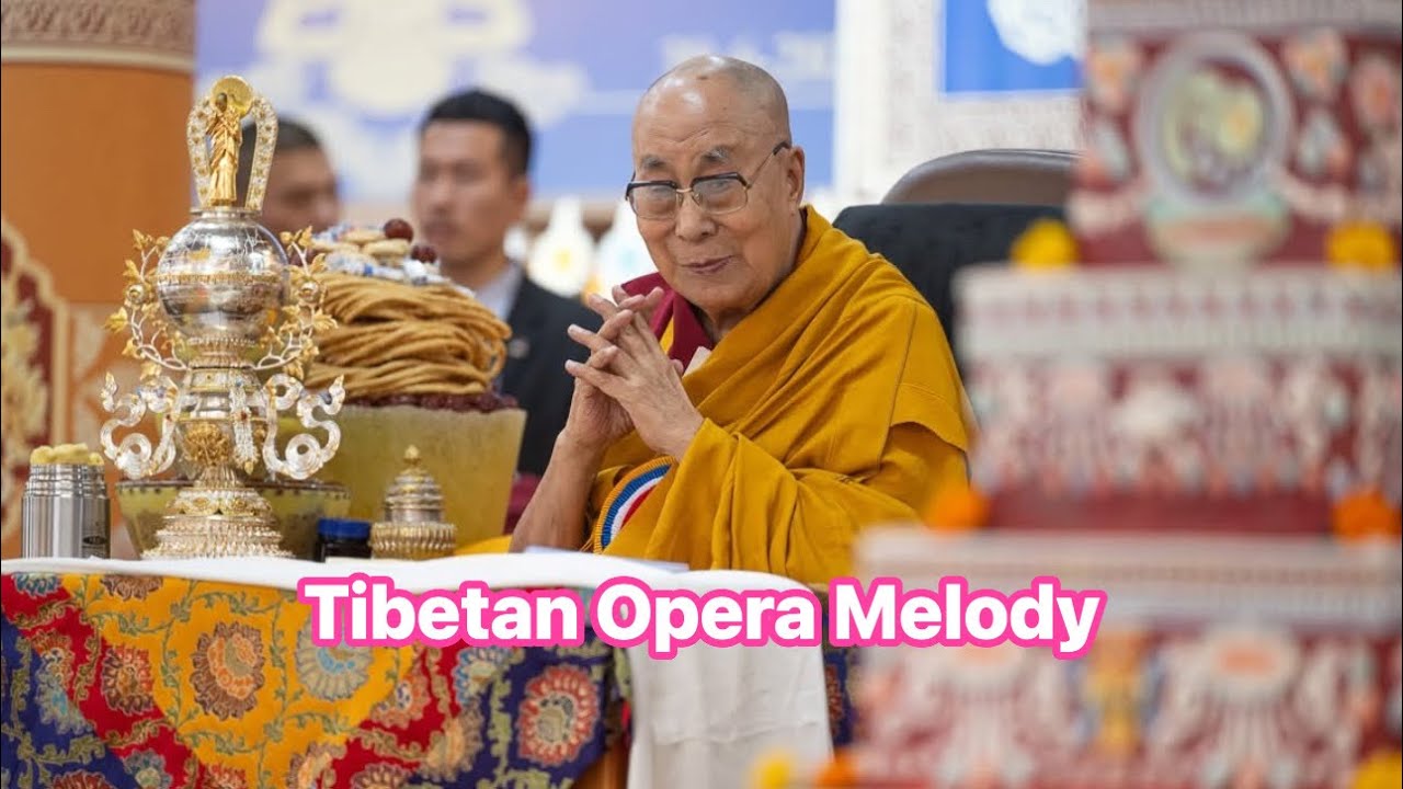 Tibetan Opera, 90th Birthday of HH The Dalai Lama in Tsuklakhang 30.6.2025