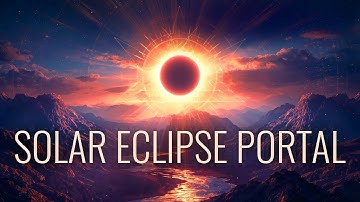 Release Old Patterns During Solar Eclipse 🌑 528Hz+741Hz Meditation Music For Powerful Transformation