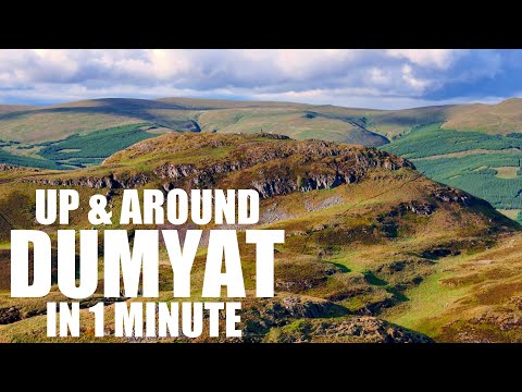 Dumyat Up To Around The Summit In 1 Minute