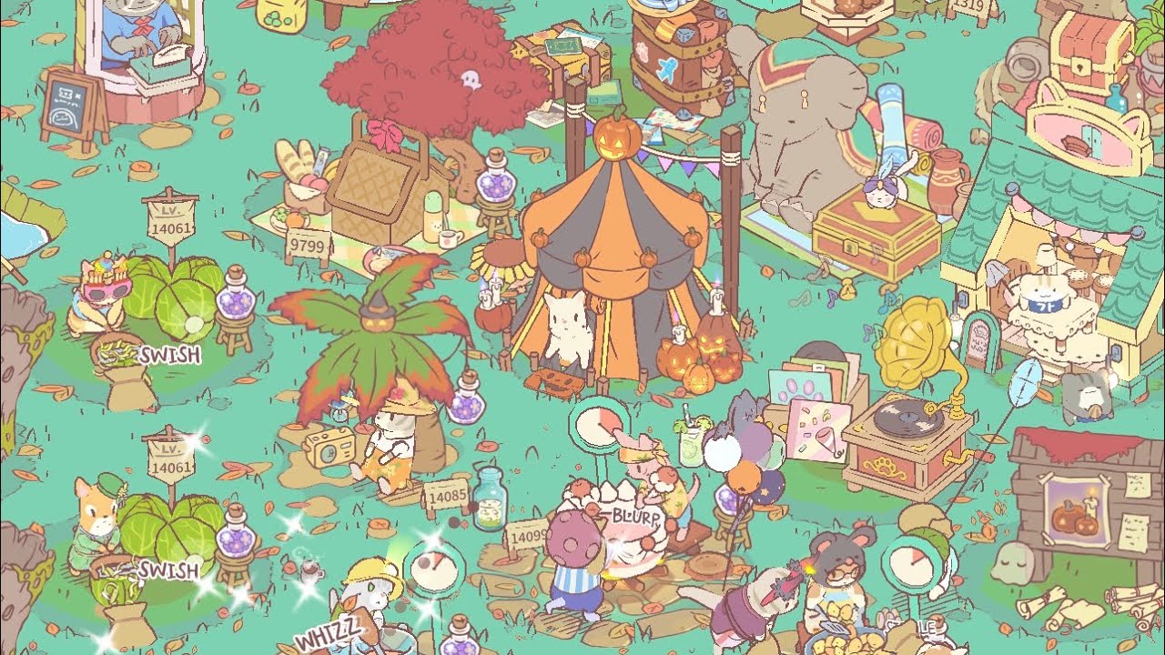 (6) Cats & Soup game - 👻Halloween🎃 - Happymaiii 🐱🫕