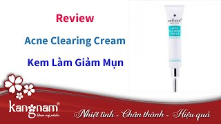 [Review] - Mỹ Phẩm Sakura - Hướng Dẫn Sử Dụng Kem Làm Giảm Và Ngừa Mụn Acne Clearing Cream