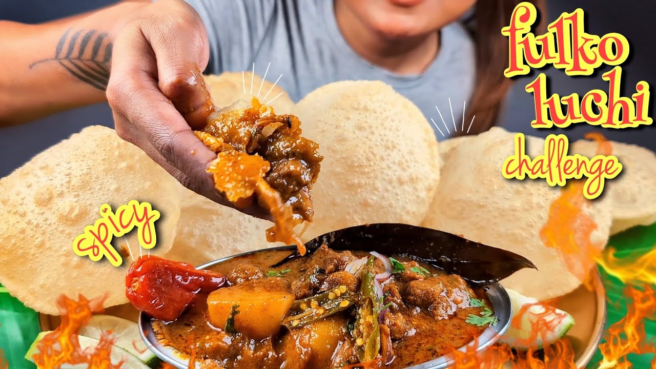 ПРИГОТОВЛЕНИЕ И ЕДА ​​🔥14 ПОЛНЫХ ЛУЧИ-ЧЕЛЛЕНДЖ С ОСТРЫМ СОЕВЫМ СОУСОМ И МАРИНОВАННЫМ ХЛЕБОМ БХУТД...