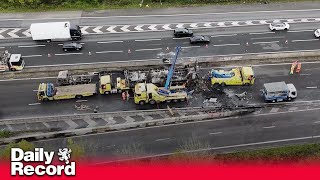 Lorry fire causes M25 closure and misery for thousands of drivers