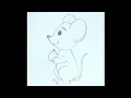 Rat Drawing || How to Draw Rat Step by Step || Mouse Drawing || Easy Rat Drawing.