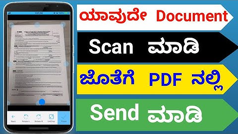 Best Scanner app for android 2020||I TECH KANNADA ||