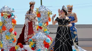 LIVE: Colorful floats, marching bands make their way through downtown for Battle of Flowers Parade