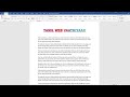 HOW TO CREATE COLOURFUL HEADING IN MS WORD (IN TAMIL)