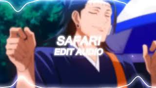 safari - serena (edit audio)