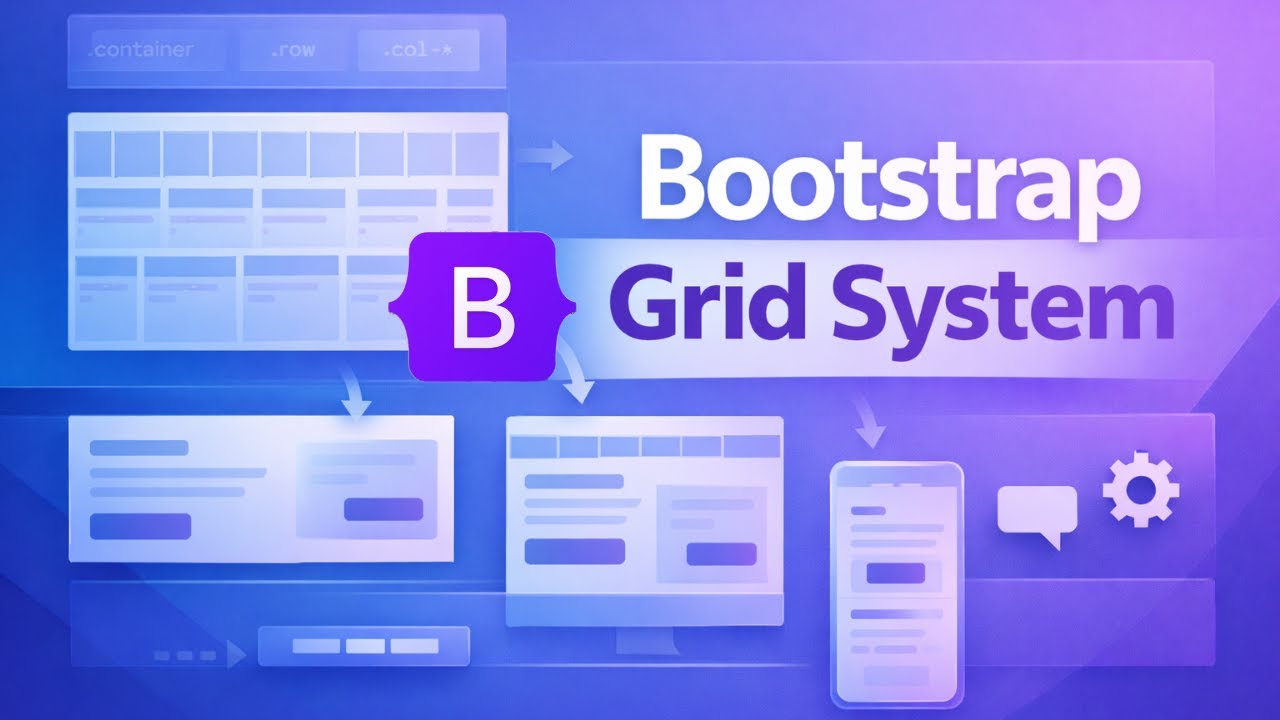 Create a Responsive Website with Bootstrap Grid System - YouTube
