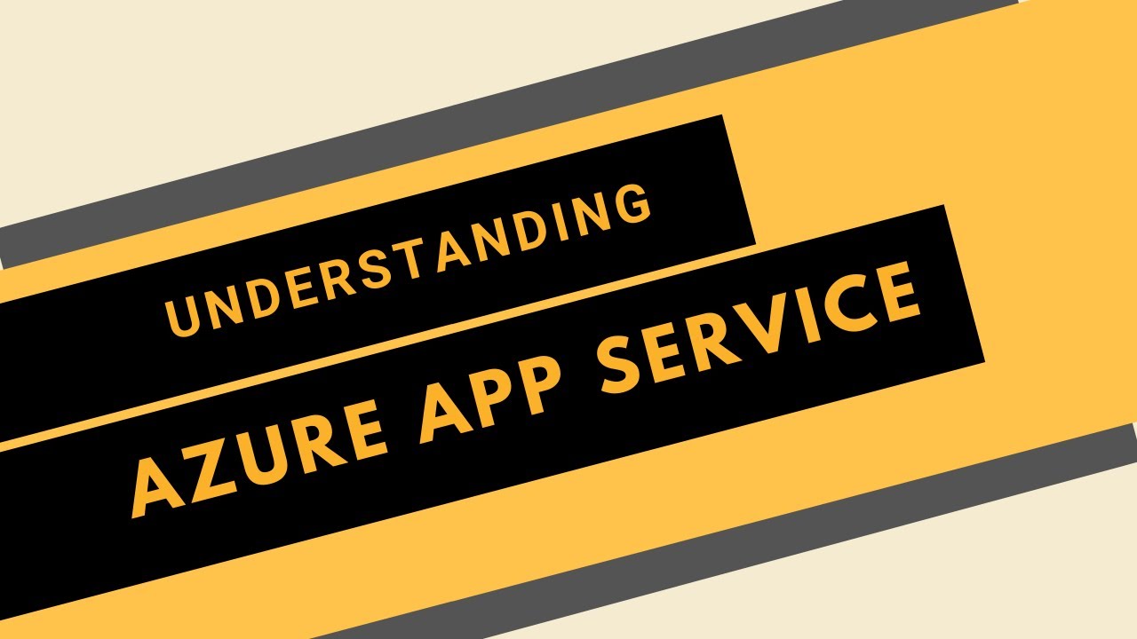 Understanding Azure App Services - YouTube