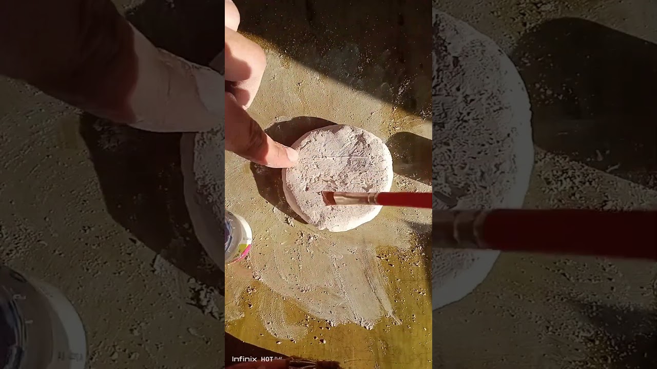 ganpati bappa painting on chalk board