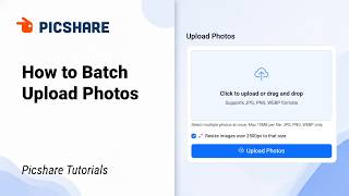 How to Batch Upload Event Photos | Picshare Tutorial screenshot 2