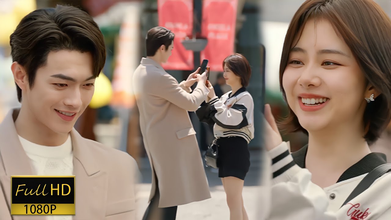 🥰霸总灰姑娘甜蜜出国游，互相拍照，心动不停💕 