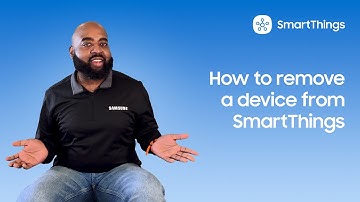 How to remove a device from SmartThings