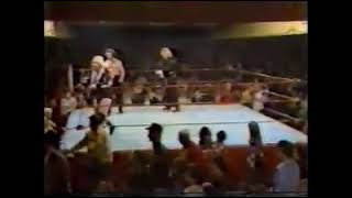 Andre The Giant & Brett Sawyer vs Rip Oliver, Matt Borne, & Dizzy Hogan