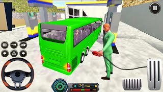Real Bus Driving Games 2025 - Coach Bus Offroad Driving Simulator 3D Game - Android Gameplay screenshot 5