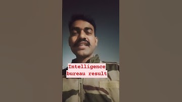 Intelligence Bureau IB Security Assistant/Executive and MTS Recruitment 2023 Final Result