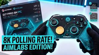 Unboxing GameSir G7 Pro 8K PC Aimlabs Edition Controller l Gameplay