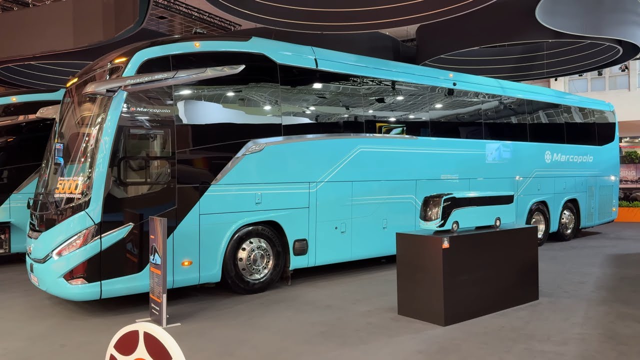 Marcopolo Paradiso 1350 G8 (2026) Интерьер и обзор нового поколения роскошного автобуса — Busworl...