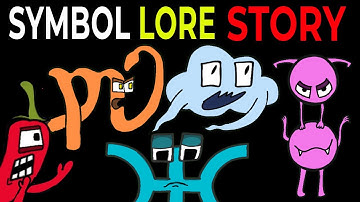 Symbol Lore Story Animation  FULL Version | All Parts (Continuation Alphabet Lore But Symbols)