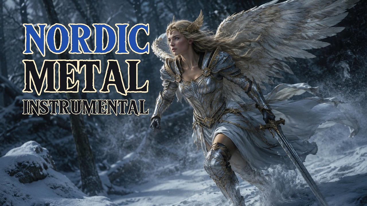 [1 Hour] NORDIC METAL No.14 🎸🎵 (Instrumental) REMASTERED & BASS BOOSTED - for Work, Gaming, Study
