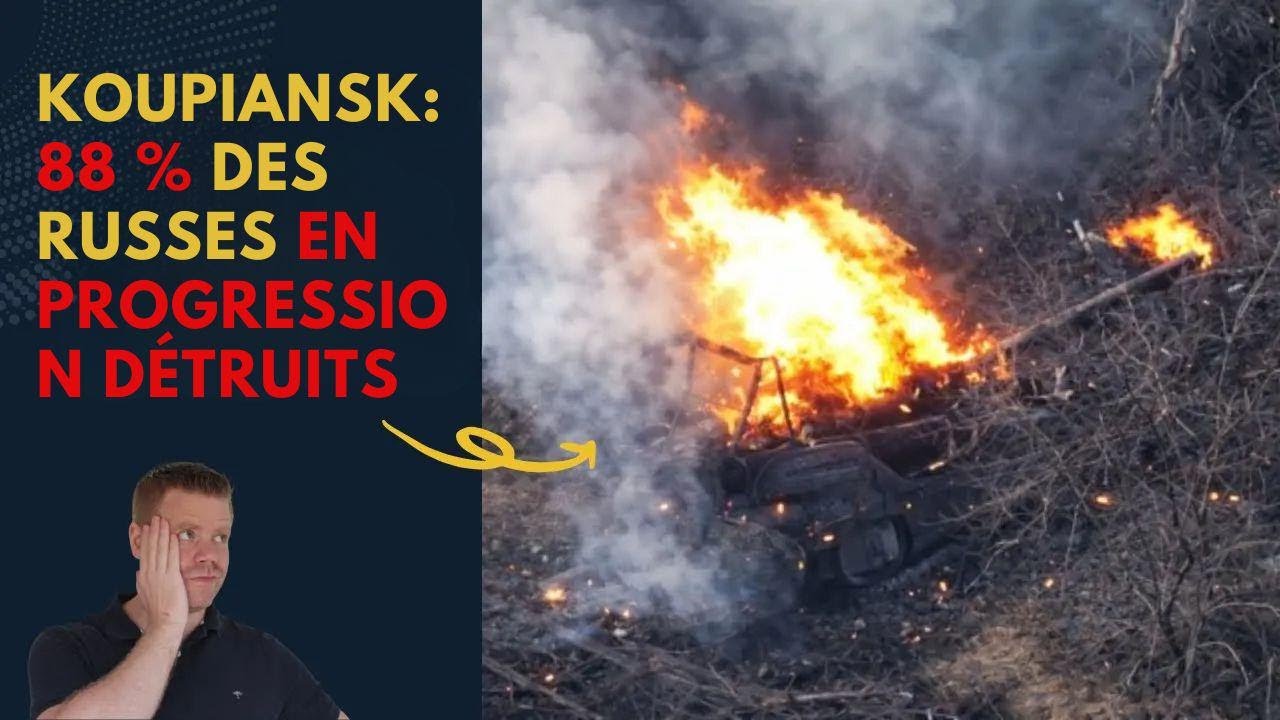 Kupyansk : 88 % des Russes anéantis avant d’arriver ! Point sur la situation en Ukraine