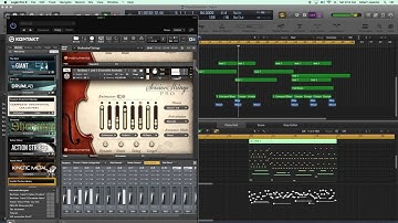 Orchestral Piano -  Logic Pro X,  NI Komplete 10 Ultimate,  Essential Strings Peter Siedlaczek
